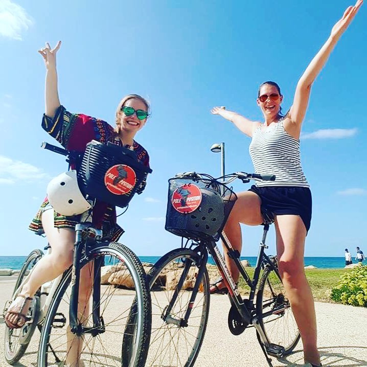 Guided cycling tour tel aviv